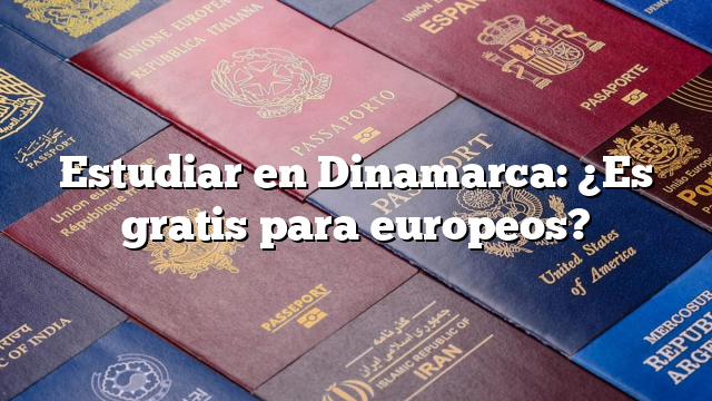 Estudiar en Dinamarca: ¿Es gratis para europeos?